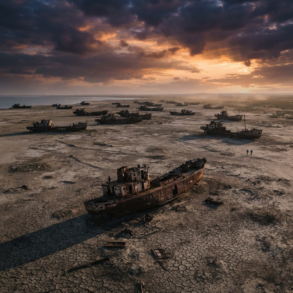 Aral Sea, Uzbekistan